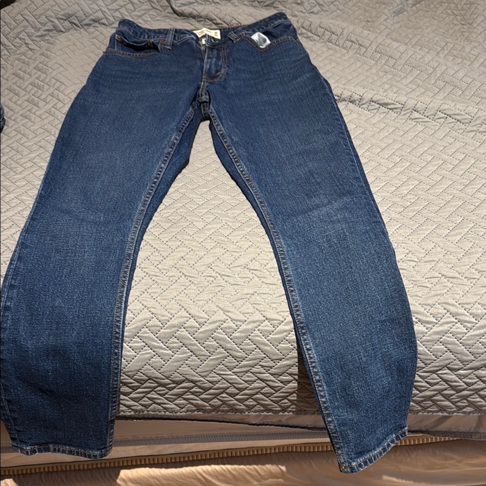 Abercrombie & Fitch Blue Relaxed Jeans Classic Style